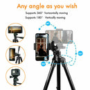 Professional Camera Tripod Stand Mount Phone Holder For iPhone / Samsung / DSLR / Phones