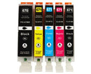 10 Pack Compatible Canon PGI-670XL CLI671XL PIXMA MG5760 MG5765 MG5766 MG6860