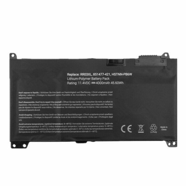 NEW RR03XL Battery For HP ProBook 430 440 450 455 470 G4 851477-832 851610-850